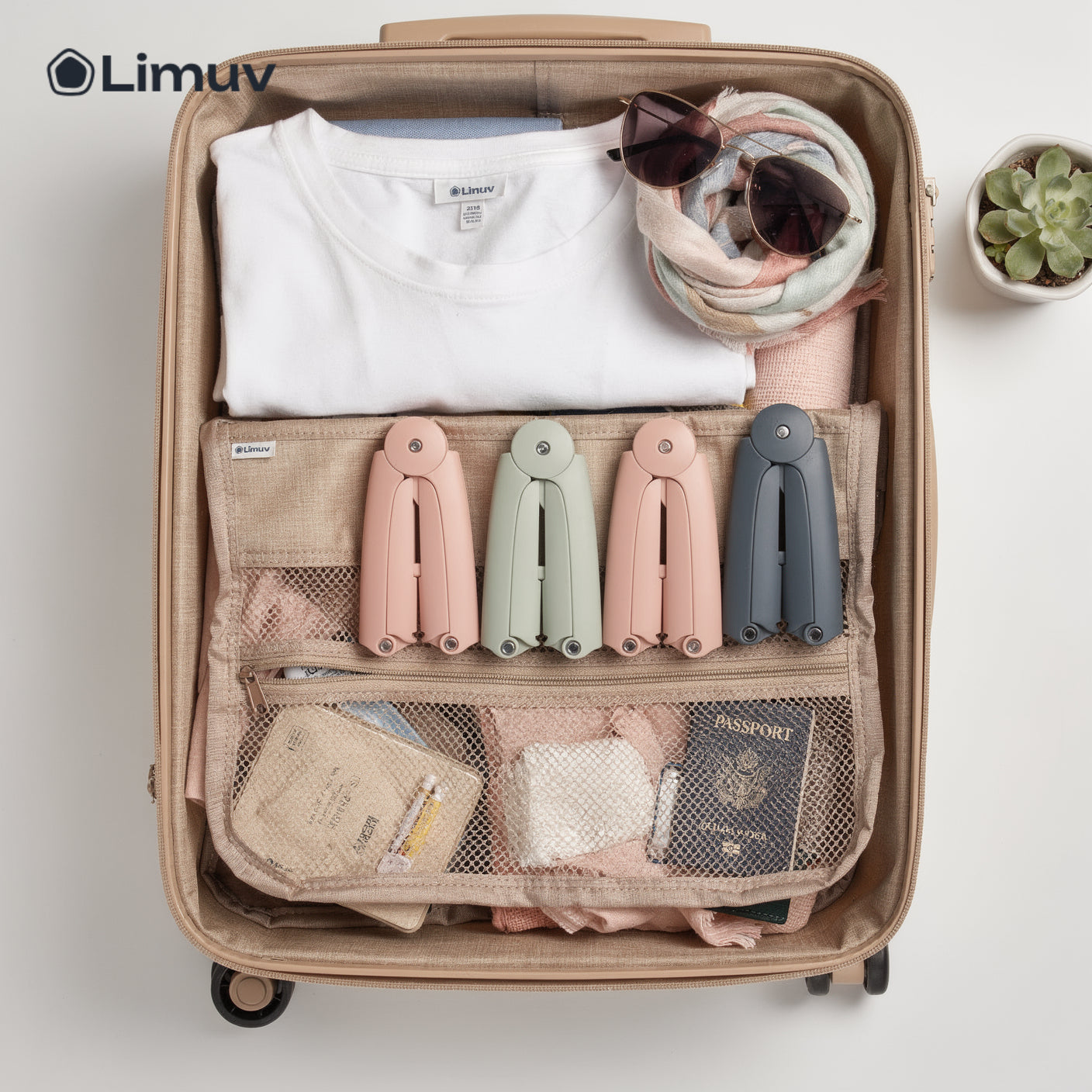 LIMUV™ Foldable Travel Hangers